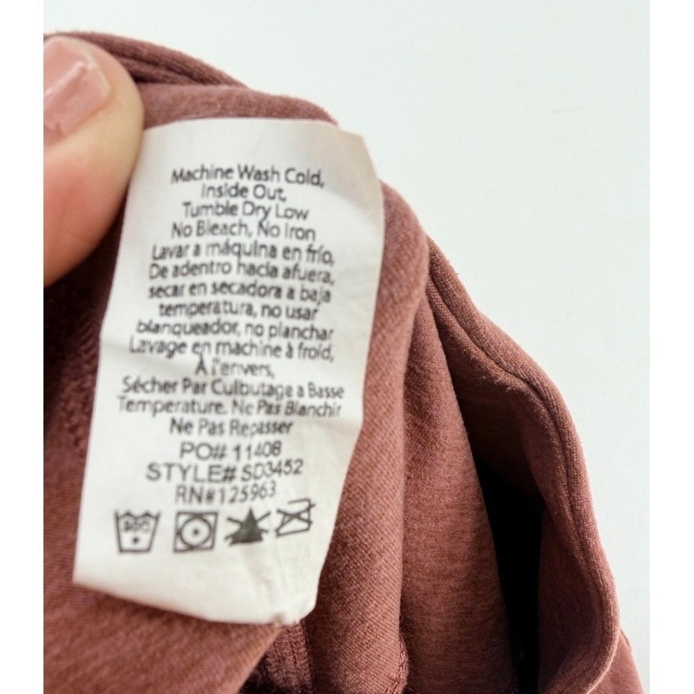 Beyond Yoga High Waisted Leggings Mauve Brown Pocket Size M - Picture 10 of 13